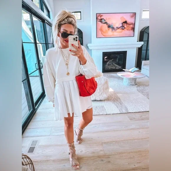 Free People Eleanor Sweatshirt Dress - Picture 2 of 13